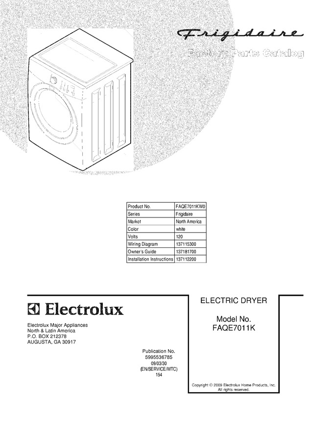 Diagram for FAQE7011KW0