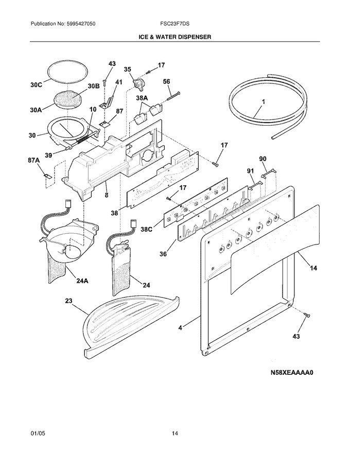 Diagram for FSC23F7DSB3