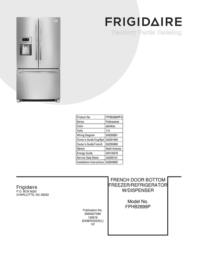 Diagram for FPHB2899PF0