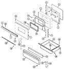 Diagram for 02 - Door/drawer