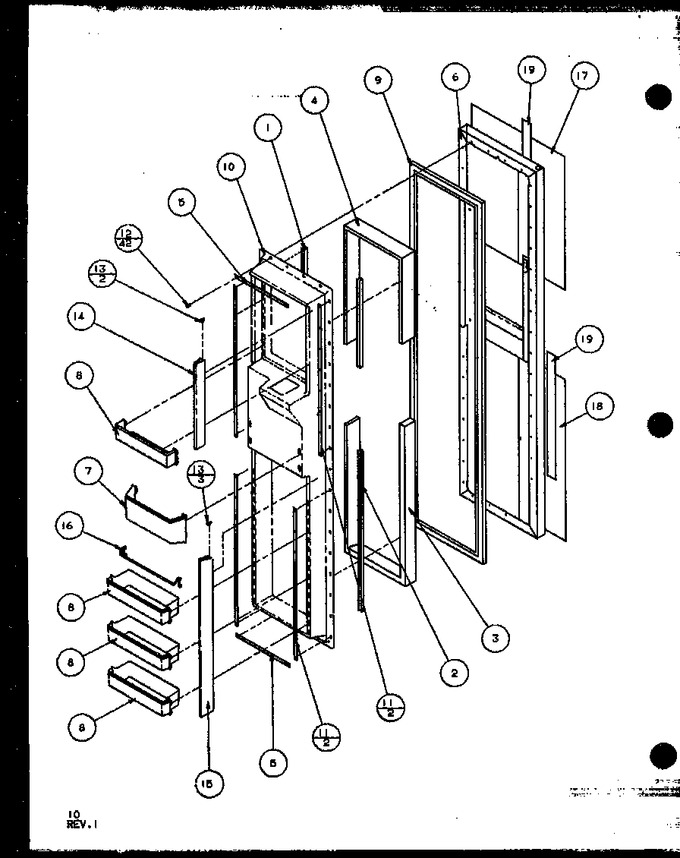 Diagram for 36548 (BOM: P1121704W L)