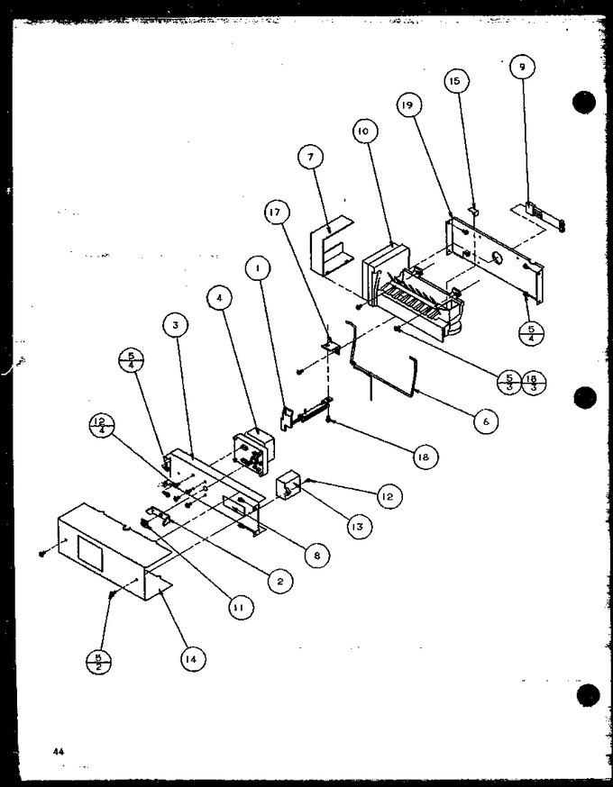 Diagram for 36548 (BOM: P1121704W L)