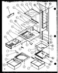 Diagram for 16 - Ref Shelving And Drawers