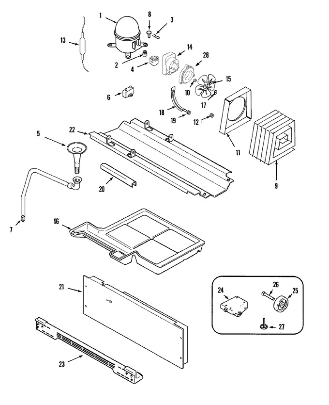 Diagram for MZD2766GEW