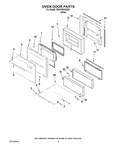 Diagram for 02 - Oven Door Parts