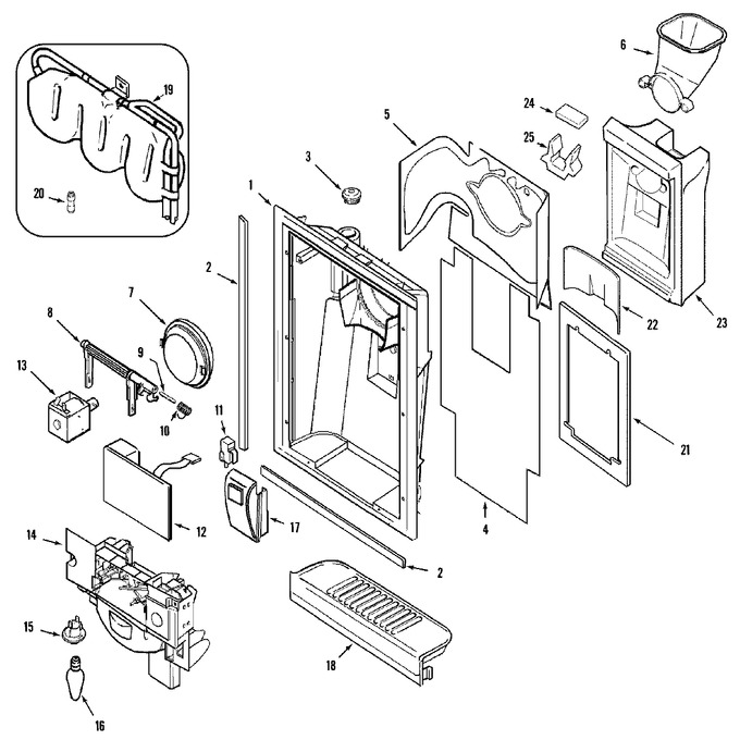 Diagram for MZD2766GEW