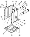 Diagram for 02 - Cabinet, Exhaust Duct And Base