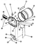 Diagram for 03 - Fr Blkhd, Air Duct, Felt Seal & Cylinder