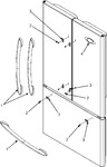 Diagram for 08 - Handles (mff2557heb/q/s/w-series 10)