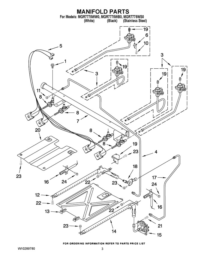 Diagram for MGR7775WS0