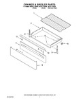 Diagram for 05 - Drawer & Broiler Parts