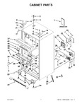 Diagram for 01 - Cabinet Parts