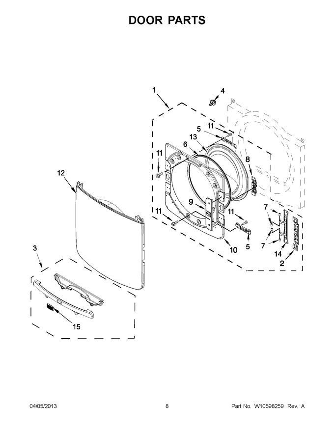 Diagram for MED4200BW0