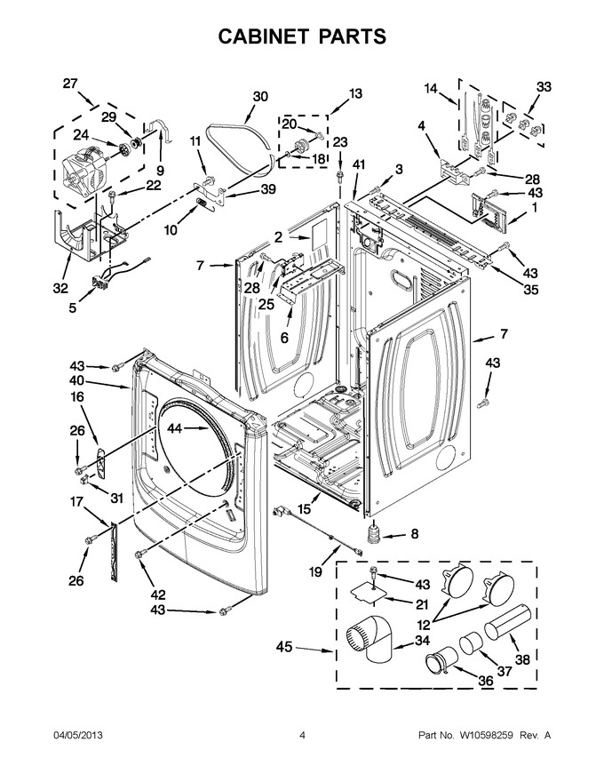 Diagram for MED4200BW0