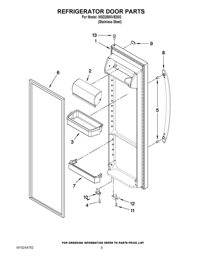 Diagram for MSD2550VES02