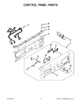 Diagram for 03 - Control Panel Parts