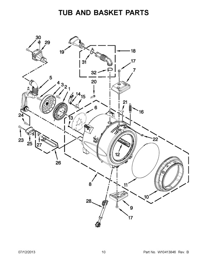 Diagram for MHW6000XW2