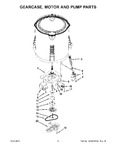 Diagram for 05 - Gearcase, Motor And Pump Parts