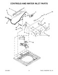 Diagram for 03 - Controls And Water Inlet Parts