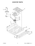 Diagram for 02 - Cooktop Parts