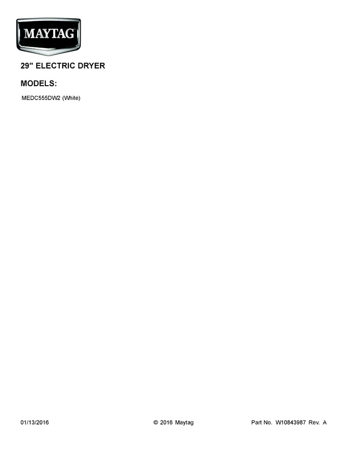 Diagram for MEDC555DW2