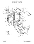 Diagram for 02 - Cabinet Parts