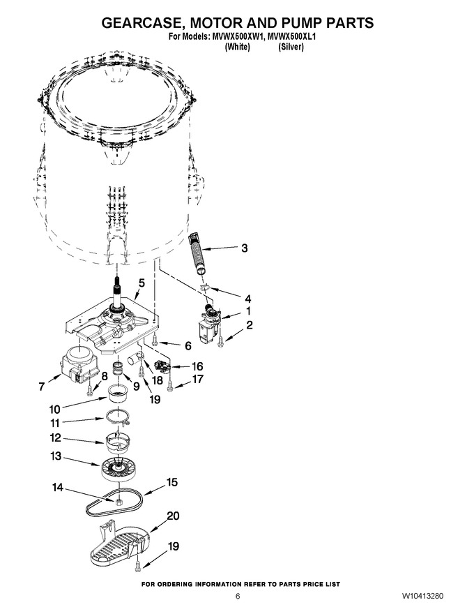 Diagram for MVWX500XW1