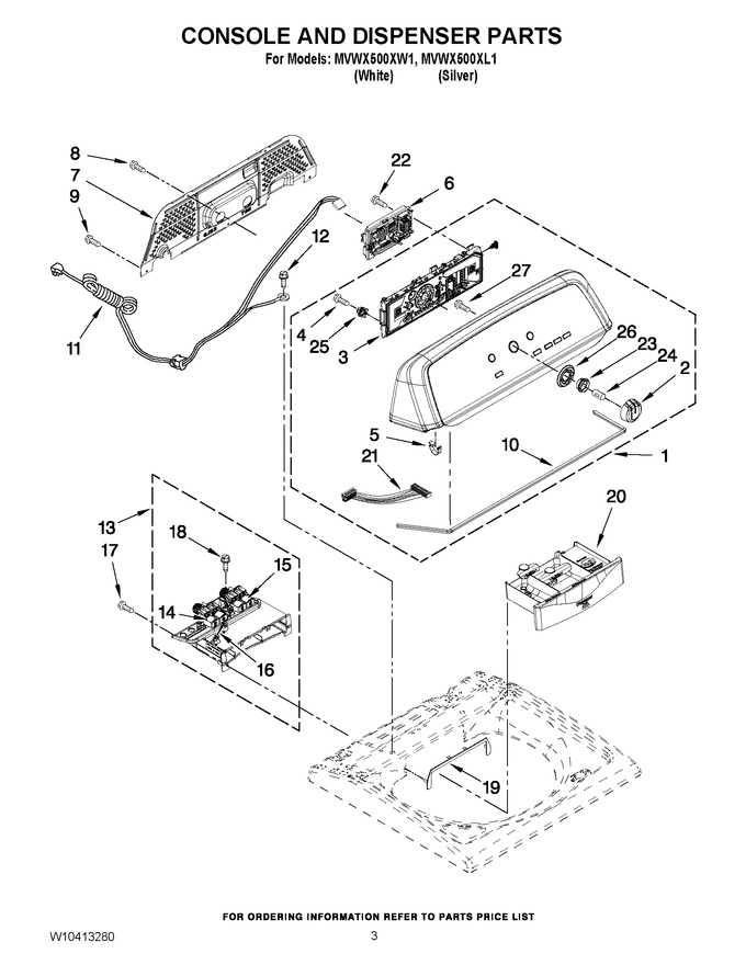 Diagram for MVWX500XW1