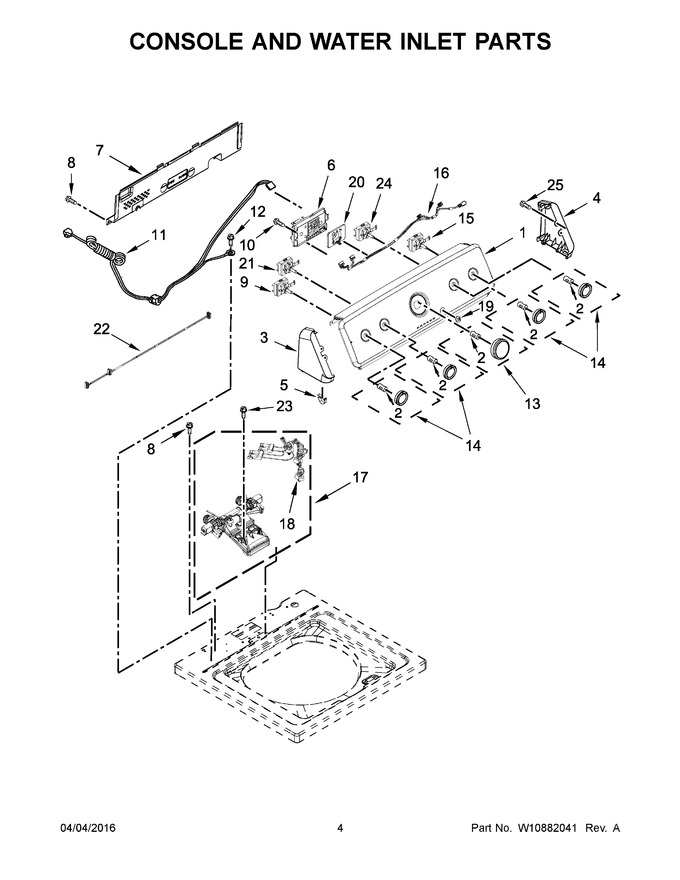 Diagram for MVWC565FW0