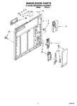 Diagram for 02 - Inner Door Parts