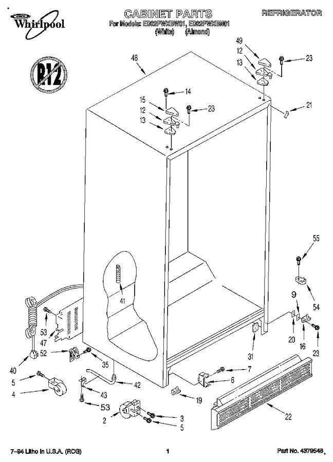 Diagram for ED22PWXBW01