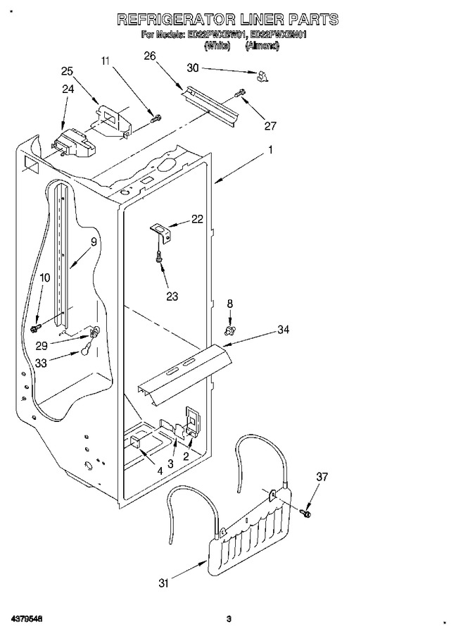 Diagram for ED22PWXBW01