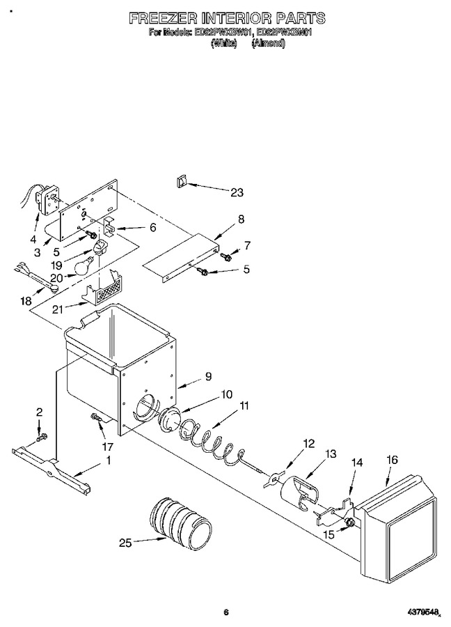 Diagram for ED22PWXBW01