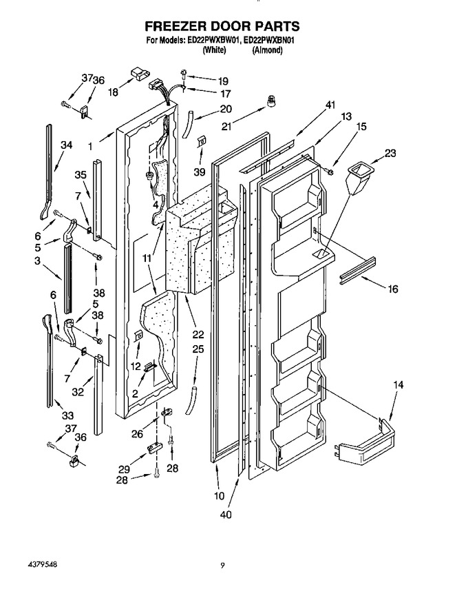 Diagram for ED22PWXBW01