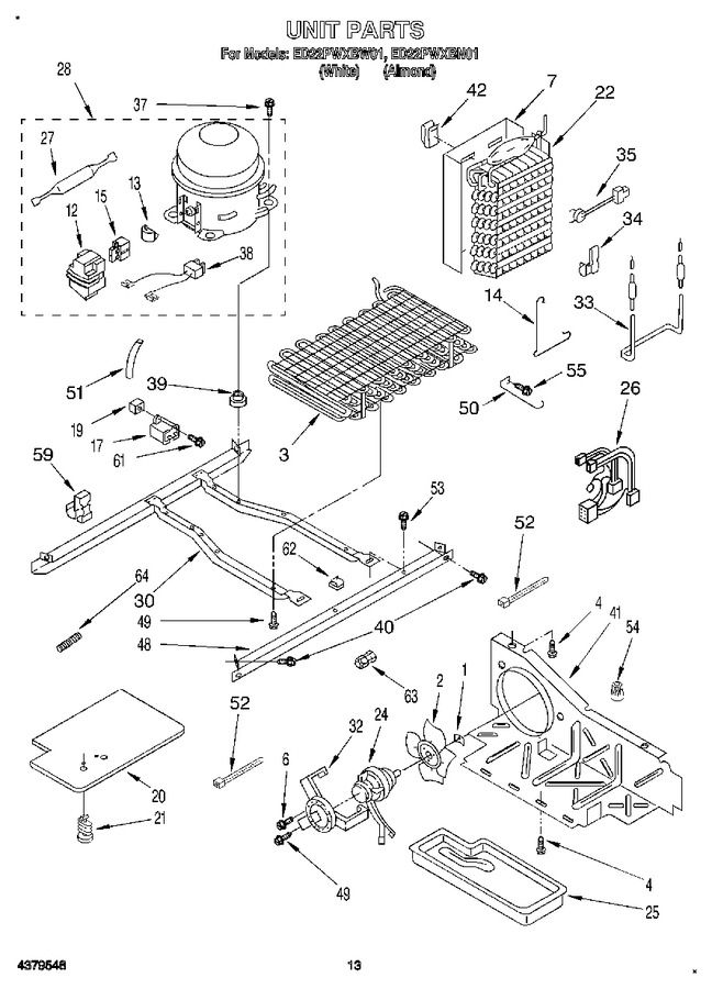 Diagram for ED22PWXBW01