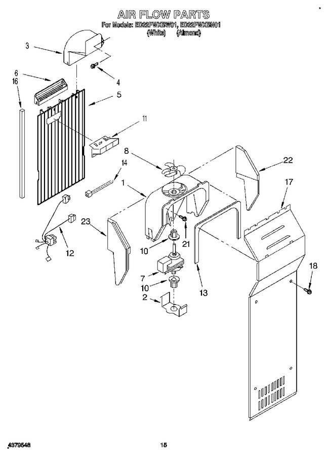 Diagram for ED22PWXBW01