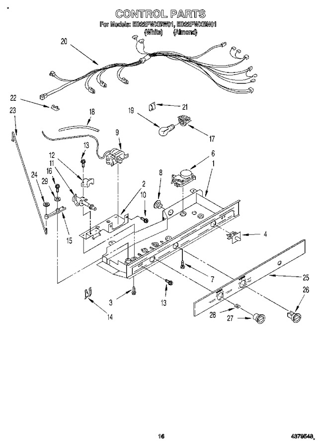 Diagram for ED22PWXBW01