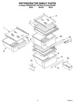 Diagram for 03 - Refrigerator Shelf Parts