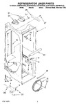 Diagram for 02 - Refrigerator Liner Parts