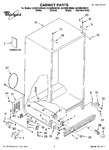 Diagram for 01 - Cabinet Parts