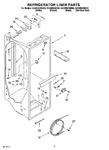 Diagram for 02 - Refrigerator Liner Parts