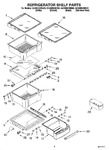 Diagram for 03 - Refrigerator Shelf Parts