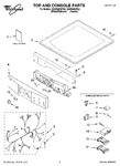 Diagram for 01 - Top And Console Parts