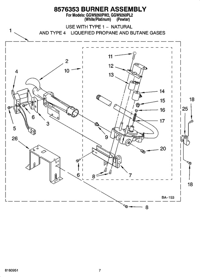 Diagram for GGW9260PW2