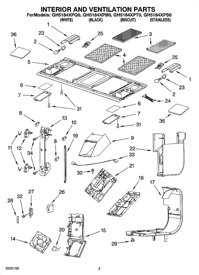 Diagram for GH5184XPS0