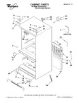 Diagram for 01 - Cabinet Parts