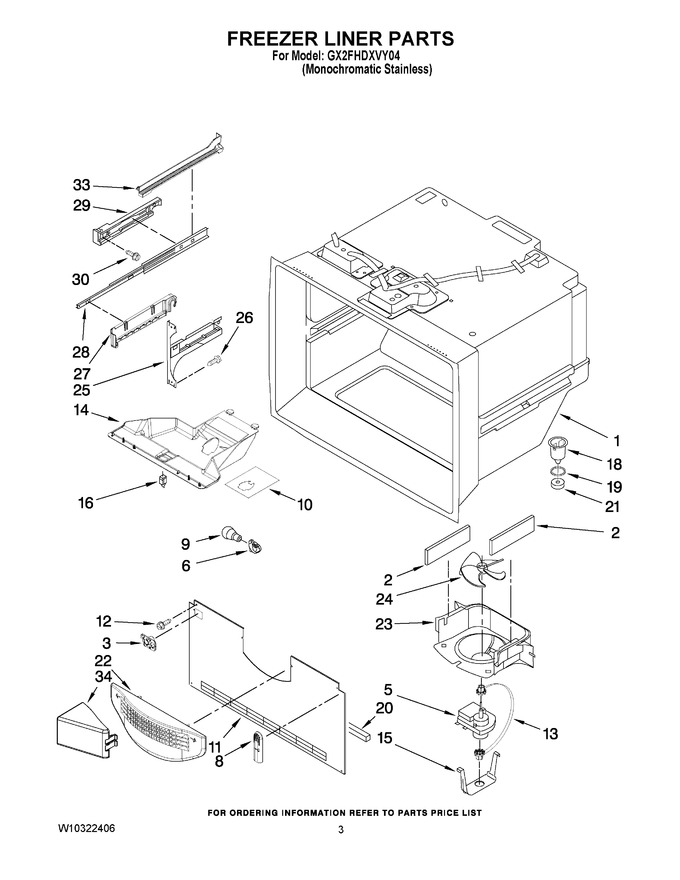 Diagram for GX2FHDXVY04