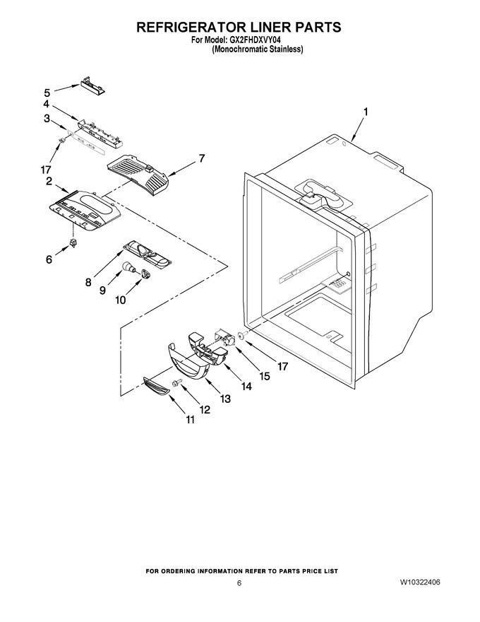 Diagram for GX2FHDXVY04