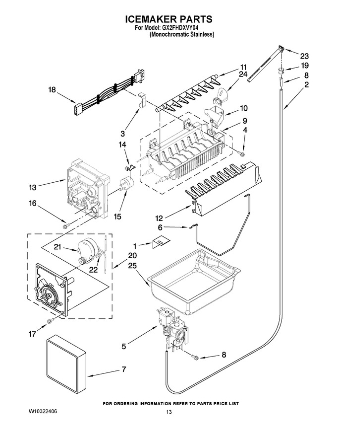 Diagram for GX2FHDXVY04