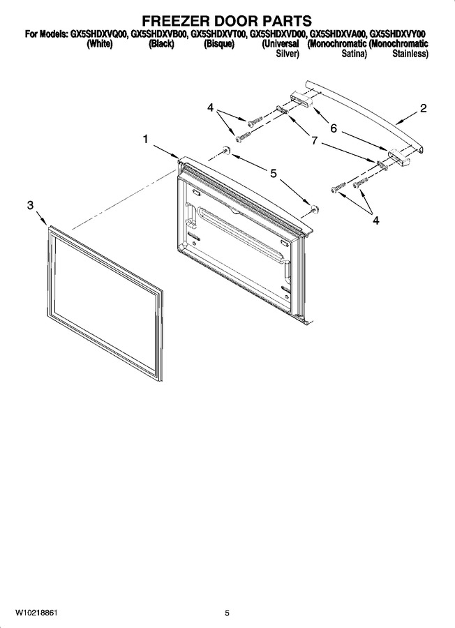 Diagram for GX5SHDXVD00